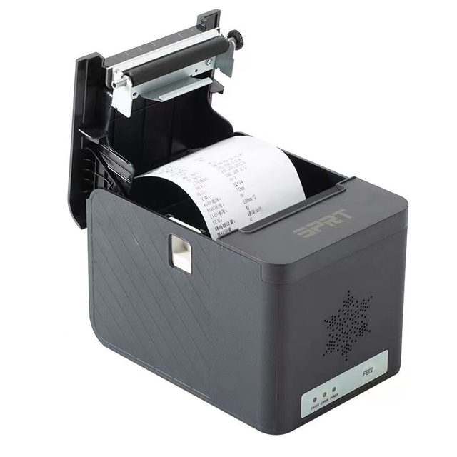 4 Inch Series Barcode POS Printer USB+bluetooth or LAN Desktop Thermal Printer 80 mm Receipt Printer