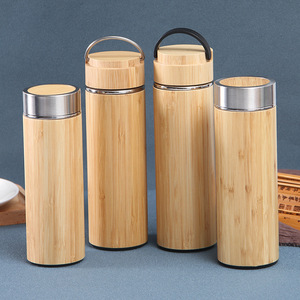 500ml Eco Friendly Three Wall Insulated Drink Water Bottle Vacuum Flask With Lid Tea <b>Infuser</b> - Product Image 3