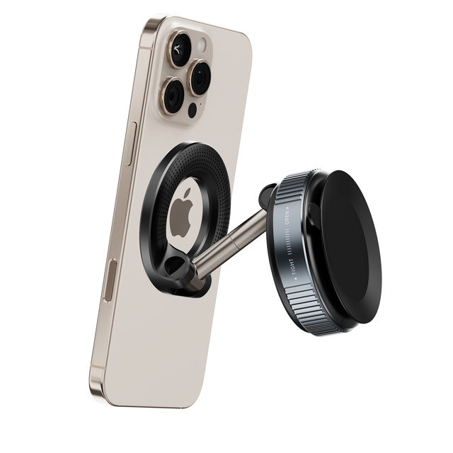 360 Rotate Vacuum Suction Phone Holder Magnetic Adsorption Phone Holder for Car