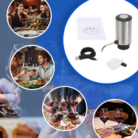 Distributeur de vin de charge rechargeable USB automatique à une touche de type C le moins cher pompe de distributeur de vin électrique portable