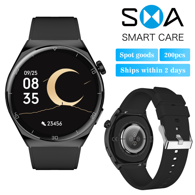 2026 Fashion Multi-Sport GPS Smart Watch for Triathlon Swimming Cycling Running Heart Rate Blood Oxygen Sleep Monitor BT Call
