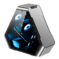 New OEM TR03-G Mid Tower Steel Computer Case with Audio Ports Supports ATX Motherboard for Gaming PCs