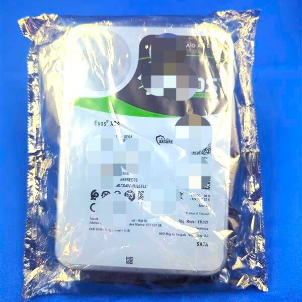 St24000nm002h Exos X24 24tb 7.2k Rpm 6gb/s 512mb 3.5'' 512e Hdd New Original Ready Stock Industrial Automation Pac