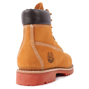 Botas de Trabajo para <span class=keywords><strong>Hombre</strong></span> de Cuero Personalizadas al por Mayor de Fábrica, con Costura Goodyear en el Tobillo, Suela Ligera de EVA Duradera, Botas Versátiles y Modernas - Product Image 2