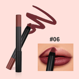 Matte Lip Liner Pencil Waterproof Long Lasting High Pigment <b>Custom</b> Logo Lip Contour Makeup Tool - Product Image 2