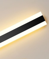 Applique murale LED longue et moderne, étanche, pour extérieur, IP65, luminaire mural, applique de jardin, applique de véranda, 110V 220V