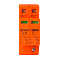 SPD 2P 3P 1000V dispositif de protection contre les surtensions DC solaire 20KA-40KA dispositif de protection PV