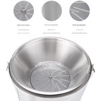 Extracteur de jus de fruits multifonctionnel pour la maison, presse-agrumes électrique centrifuge pour pomme, carotte et gingembre