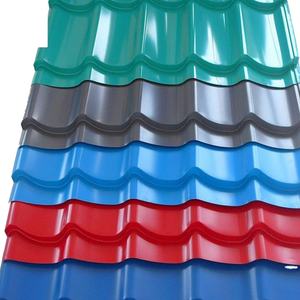 Tôle de couverture en zinc tôle ondulée galvanisée pour toiture en acier PPGI tôle de couverture à revêtement de couleur prix des métaux - Product Image 3