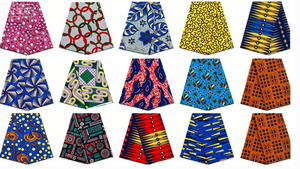Vente en Gros Usine 100 % Polyester Tissu Batik Motif Personnalisé Tissu Imprimé Africain Véritable Tissu Wax Africain - Product Image 4