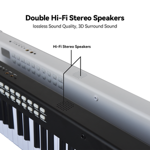 Piano électronique portable BX2 à 61 touches, <span class=keywords><strong>orgue</strong></span> électrique, fonction d'enseignement, instruments de musique synthétiques - Product Image 5