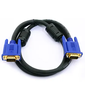 厂家直销高品质 3 + 2 3 + 6 3 + 9 VGA 电缆电脑视频电缆显示器电缆 1m