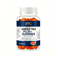 Gummies OEM à l'extrait de thé vert pour la perte de poids avec Garcinia Cambogia et cétones de framboise, brûleur de graisse, marque privée, vente en gros en vrac