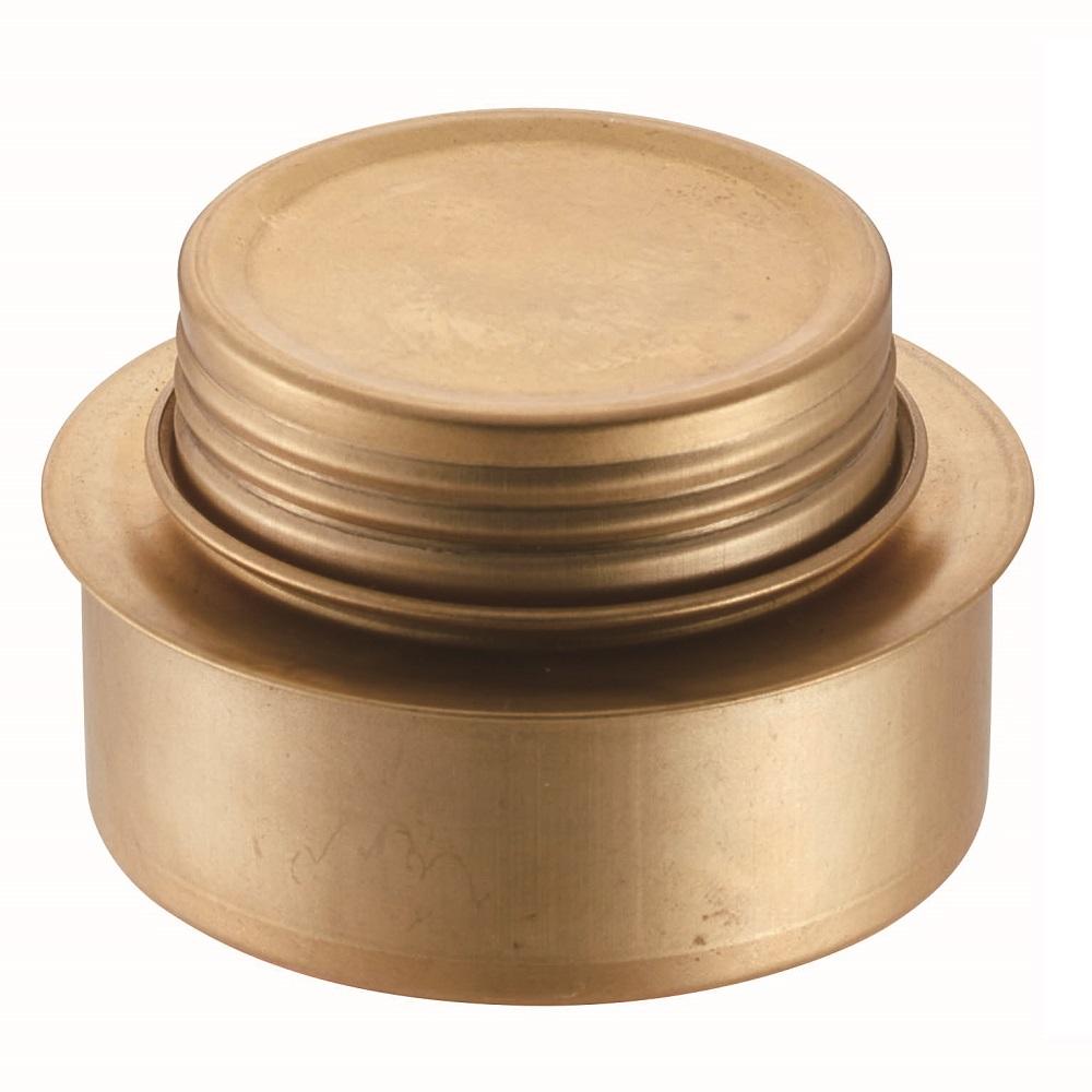 Quemador de alcohol dorado