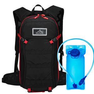 Mochila Deportiva para Ciclismo, Correr, Hidratación, con Bolsillo para Casco, para Hombres y Mujeres, Bolsa para Bicicleta, Bolsa de Agua, Cantimplora, para Maratón, Jogging, Senderismo - Product Image 4