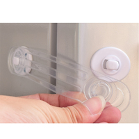 Verrou de sécurité pour bébé réglable, anti-pincement, clip pour porte de placard coulissante, loquet de tiroir de réfrigérateur pour bébé, verrou de sécurité pour bébé