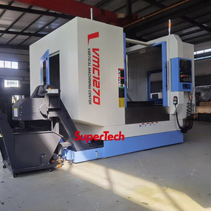 Centro de máquina Vertical de alta eficiencia <span class=keywords><strong>SuperTech</strong></span> 1270 BT40 husillo cónico para fabricación de maquinaria de procesamiento de moldes de automóviles - Product Image 2