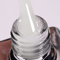 KODIES GEL Top Coat Luminescent Effet Nuit Noire Non Toxique Végan Gel UV Vernis à Ongles Fluorescent Fournitures de Manucure Effet Nuit Noire