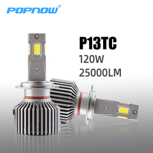 Ampoules de phares LED 3 couleurs 120W pour voiture H1 H3 H4 H7 H11 9005 9006, phare LED tricolore pour 3000K 4300K 6500K - Product Image 6