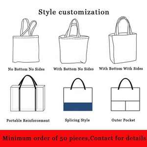 Sacchetti di tela di cotone semplice <span class=keywords><strong>in</strong></span> bianco personalizzati promozionali <span class=keywords><strong>in</strong></span> Stock riutilizzabili <span class=keywords><strong>in</strong></span> cotone Tote bag con Logo stampato personalizzato - Product Image 6