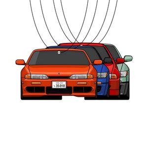 Désodorisant de voiture suspendu, parfum d'ambiance voiture de course en stock, bonne odeur, désodorisant en papier personnalisé - Product Image 3