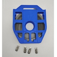 Serre-câble en acier inoxydable SS304/316 - Fixation haute résistance pour gestion industrielle des câbles