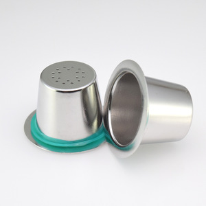 Cápsulas de café Espresso vacías reutilizables, de acero inoxidable, recargables, Originales - Product Image 3