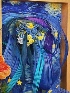 Flores de decoración gigantes artificiales personalizadas, para deshierbe, biblioteca, librería, decoración de escenario, decoración de eventos - Product Image 2