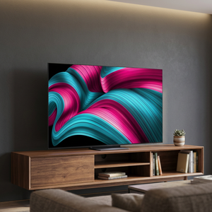 83-Inch 4K OLED <b>TV</b> with 120Hz Refresh Rate AI Processor LED <b>Backlight</b> Black - Product Image 3