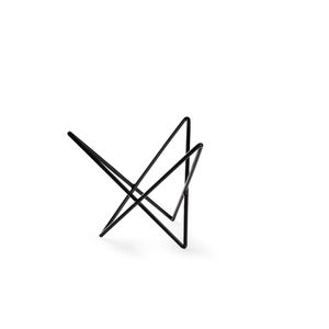 Elegante Supporto per Buffet in Acciaio 265x230x(H)200mm con Vassoio di Servizio Dimensioni 260x230x(H)100 mm - Product Image 1