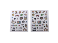 Étiquettes autocollantes à gratter parfumées personnalisées en papier artistique, cartes olfactives à gratter 115x60mm, pelliculage mat, adhésif plus puissant