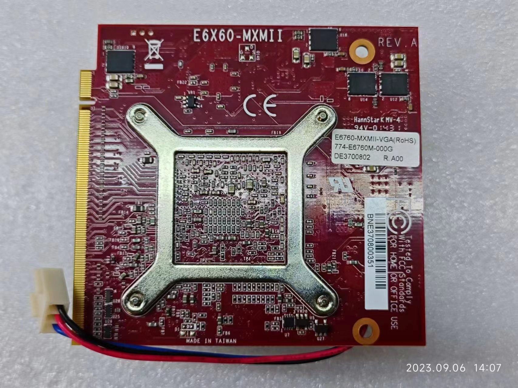 Konami Kp3 E6760 Video Card 1GB AMD GPU, Displayport