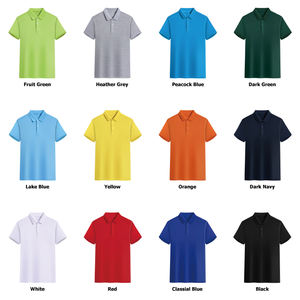 도매 고품질 보통 우연한 골프 주문 로고 남자의 폴로 셔츠 - Product Image 3