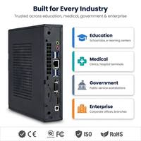 GREELAN Nueva Mini PC de Escritorio Intel Core I3/I5 de Cuatro Núcleos, 2GB DDR4, 256GB SSD + HDD, Windows 10 Home/Estudiante/Educacional/Uso Comercial