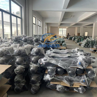 Réservoir de réception horizontal en acier durable pour système de réfrigération, stockage et réfrigérant stable