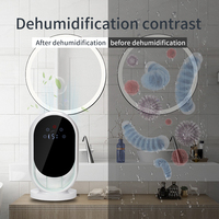 Déshumidificateur domestique à écran tactile LCD ultra-silencieux de haute qualité fabriqué pour les bureaux chambres à coucher Portable pour un usage domestique