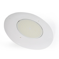 Nouvelle génération de projecteur LED RGB plat ultra-fin de 8 mm, étanche IP68, avec télécommande, corps de lampe en ABS pour l'éclairage des piscines en béton