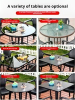 Conjunto de Mesa y Sillas para Exteriores, Resistentes a la Lluvia y al Sol, con Capacidad de Carga, para Balcón o Patio