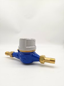 ISO4064 Standard IP68 Copper Seal Stainless Steel Seal Register Cup Multi Jet <strong>Dry</strong> Type Brass <strong>Water</strong> <strong>Meter</strong> - Product Image 2