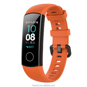 Bracelet de montre sport en silicone pour <span class=keywords><strong>Honor</strong></span> <span class=keywords><strong>Band</strong></span> <span class=keywords><strong>4</strong></span> <span class=keywords><strong>Pro</strong></span> Bracelets Accessoires Bracelet de remplacement pour Huawei <span class=keywords><strong>Honor</strong></span> <span class=keywords><strong>Band</strong></span> <span class=keywords><strong>4</strong></span> Smart - Product Image 4