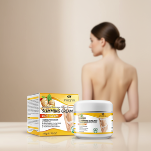Crema Reductora de Grasa Abdominal Orgánica Más Vendida de Fábrica OEM, Gel Caliente Adelgazante con Jengibre, Crema Anticelulitis de 7 Días - Product Image 3