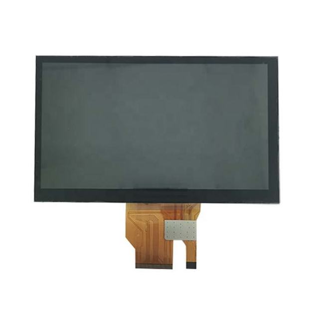 Popular 7 inch Resolution 800*480 display screen 1000 nits brightness tft lcd