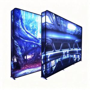 Commercial Backlit Wall LED Fabric <b>Light</b> <b>Box</b> for Portable Exhibition Backdrop Trade Show Display Stand <b>Advertising</b> Signage <b>Box</b> - Product Image 1