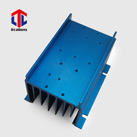 Boîtier en aluminium extrudé pour projet électrique, boîtier électronique, profil de radiateur en alliage d'aluminium