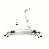 Système d'échappement Catback Performance Valvetronic en acier inoxydable poli miroir, épaisseur 1,5 mm, garantie 3 ans, pour BMW Série 5