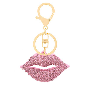 Rouge à lèvres de luxe en alliage de zinc, étanche, en forme de cœur, orné de strass en cristal et de zircone cubique, pour femme, romantique et charmant - Product Image 2