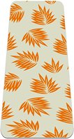 Orange Surf Épais Gymnastique Yoga Tapis Tapis Étanche Exercice Sol Pilates Perte De Poids Pliable NBR NBR Mousse Logo Personnalisé