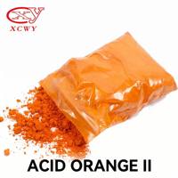 Poudre hydrosoluble Acide Orange 7 (C.I.15510/Orange II) Teinture pour laine certifiée 100% pureté Qualité industrielle