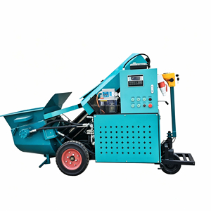 Secondary Structure Concrete <b>Pump</b> Electric <b>Small</b>-Scale with Short Turning Radius 20m Vertical Reach for Building Construction - Product Image 5
