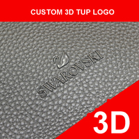 Autocollants en vinyle thermocollant 3D multicolores personnalisés, logo en relief, TPU, patchs en rouleau écologiques, étiquettes pour vêtements